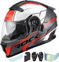 Modular Motorcycle Helmets Full Face Flip up Street Bike Motorcycle Helmet for Unisex Adult Model 912