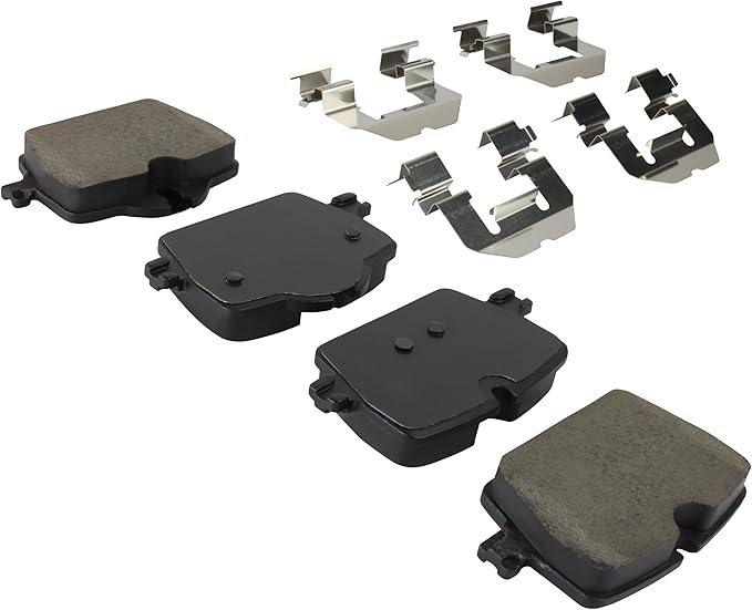 Premium Ceramic Rear Brake Pads (1001-2221C) Compatible with 2019-2025 BMW/Toyota (230i/230i xDrive/330e/330e xDrive/330i/330i xDrive/430i/430i Gran Coupe/430i xDrive/GR Supra/i4/Z4)