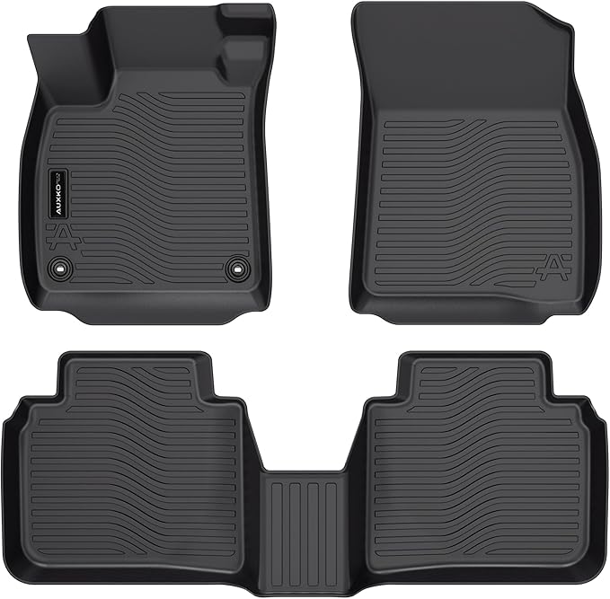 All Weather Floor Mats Fit for Honda Accord 2023 2024 2025 Include Hybrid TPE Rubber Liners Set Accord Accessories All Season Guard Odorless Anti-Slip Floor Mats