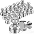 22Packs Neodymium Fridge Magnets, Strong Magnets for Whiteboard, Push Pin Magnet, Small Strong Neodymium Refrigerator Magnet for Office, Kitchen, Adults, Home