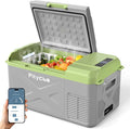 Car Refrigerator 12v Portable Fridge for Car, Auto 19 Quart Freezer Cooler, -4℉—68℉ 12/24V DC 100~240 Volt AC for Truck, Camping, Travel, Vehicles, RV
