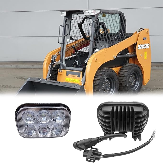 LED Work Light Flood Beam Compatible With Case SR130 SR200 SR175 TV380 SR250 SV250 SR150 TR270 TR320 SV185 SV300 SR220 New Holland L213 C238 L215 C227 (1)