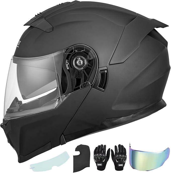 Modular Motorcycle Helmets Full Face Flip up Street Bike Motorcycle Helmet for Unisex Adult Model 912