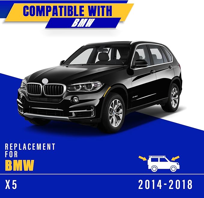 3 wipers Replacement for 2014-2018 BMW X5, Windshield Wiper Blades Original Equipment Replacement - 24"/20"/12" (Set of 3) U/J HOOK