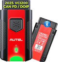 Autel MaxiVCI V200 VCI200 Wireless Dongle: 2025 VCI 200 OBD2 Connector 2.0 of VCI100 V100 Adapter Car Communication Interface for MaxiSys MS906 Pro MS906 Pro-TS S906 MAX KM100 BT608 BT609 ITS600 etc.