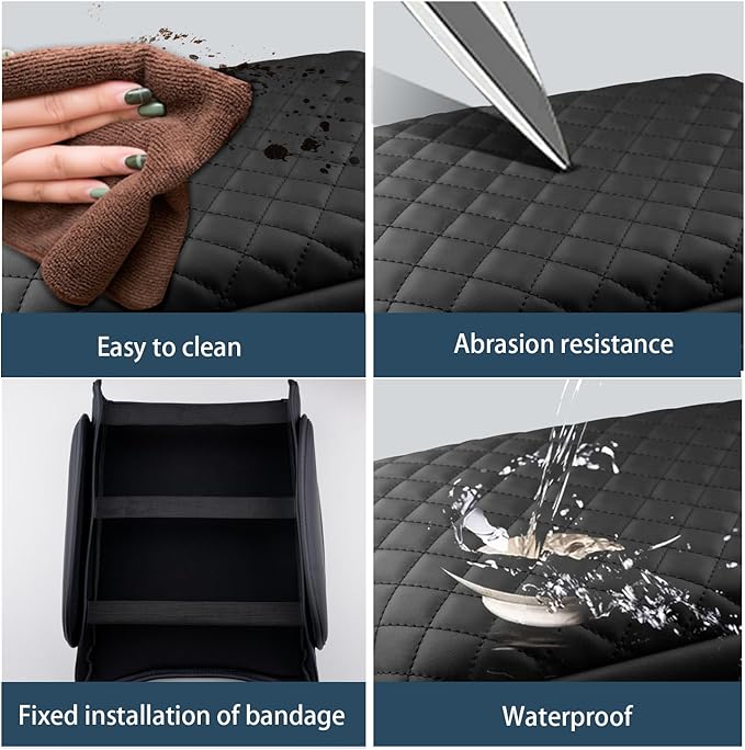 2026 Passport Armrest Cover for Honda Passport 2026 Accessories Thicken Soft & Comfy Center Console Cover Compatible with 2024-2026 Honda Passport TrailSport/RTL/TrailSport Elite & 2023-2025 Pilot