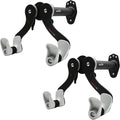 Ibera Bike Wall Mount - Secure Bike Storage up to 18kg with Adjustable Frame Holder & Soft Rubber Cradles - Garage Bike Rack for Road, MTB, Kids, Hybrid Bikes - Easy Installation & Space-Saving Design