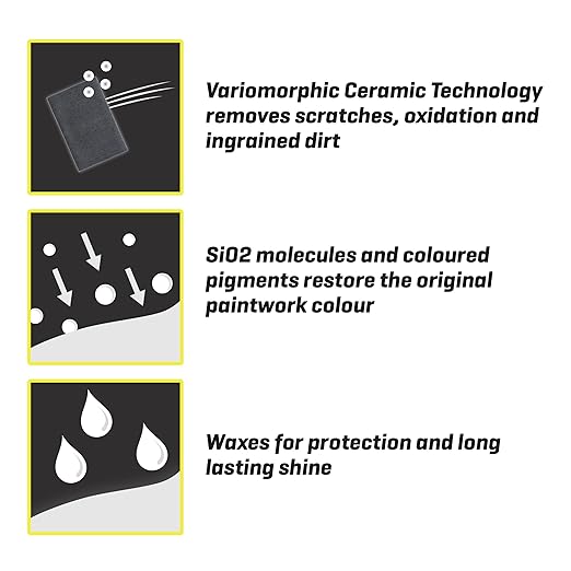 T-Cut White Scratch Remover Color Fast Paintwork Restorer Car Polish, 13 Colors Available, 17 Fl Oz