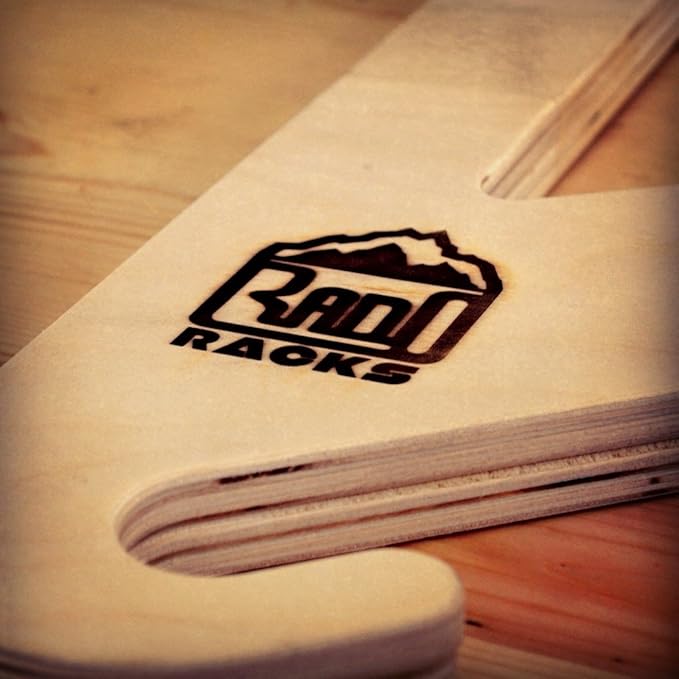 The Lifty Snowboard Wall Rack (Holds 4)