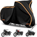 420D Motorcycle Cover for Sport Model Harley Davidson Sportster S, Sporster 883, Nightster Special, Superlow, Superlow 1200T, 1200 Custom,Outdoor Bike Cover Windproof Heavy Duty Waterproof Protection