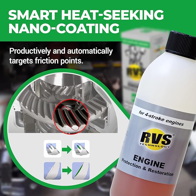 G4 Engine Oil Treatment, for Gasoline Engines with a Motor Oil Capacity up to 4 quarts; Save Fuel, Boost Power and Safely Restore and Protect Your Car, Truck, and All Other Engines