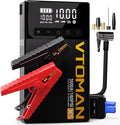 VTOMAN X5 Jump Starter with Air Compressor, 3500A Portable Car Battery Booster (Up to 9L Gas/8L Diesel Engines) with 160PSI Digital Tire Inflator, 12V Lithium Battery Jump box with Type-C Quick Charge