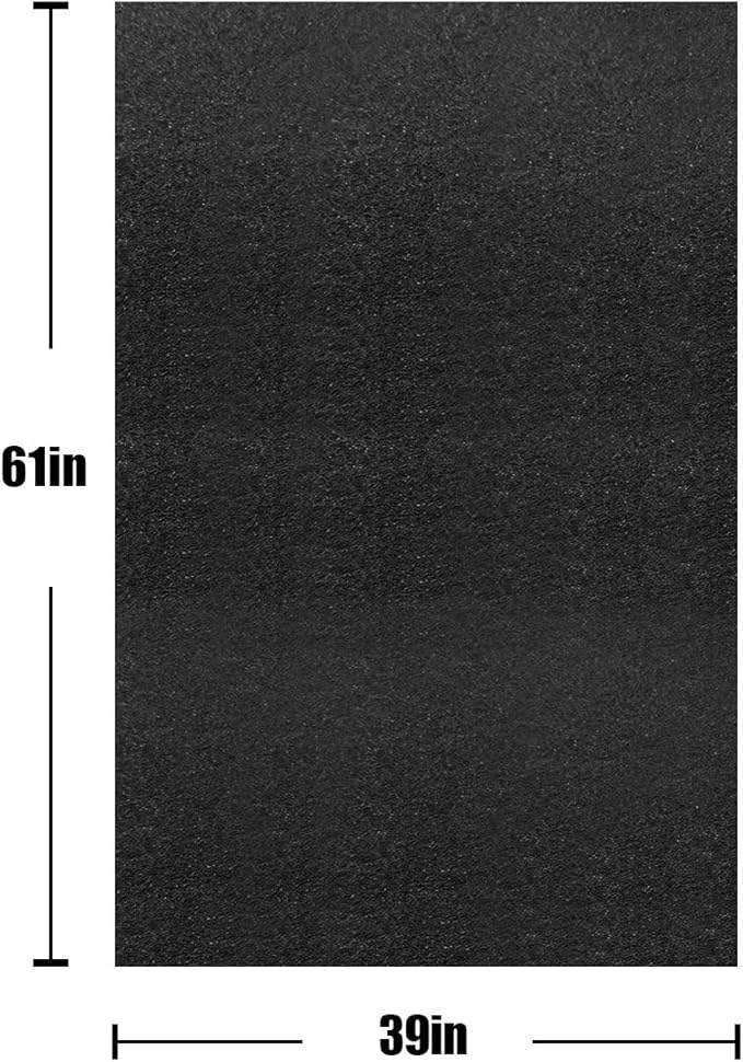 LINLA 61 x 39 in-Absorbent Oil Mat Contains Liquid Garage Floor Mat, Motorcycle Mat for Garage，Reusable, Washable, Protects Garage Floor or Driveway Surface, Shop,Parking,