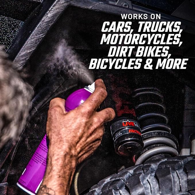 Slick Products Shine & Protectant, Long-Lasting High-Gloss Clear Coat Spray, Renew, Shine, and Protect Plastic, Vinyl, Rubber, Trim, and More (6-Pack)