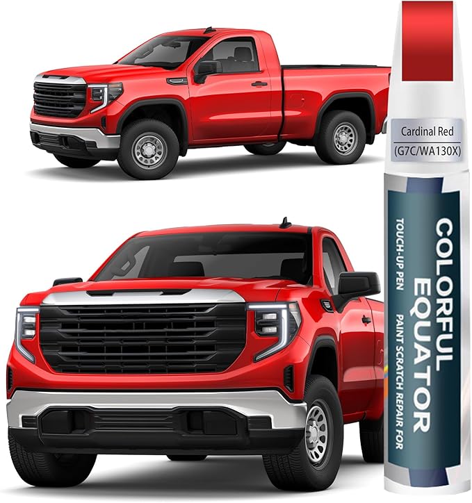 Cardinal Red(G7C/WA130X) Touch Up Paint for GMC, Car Paint Pen Scratch Repair Two-In-One Touch Up Paint, Premium Car Scratch Remover for Deep Scratches