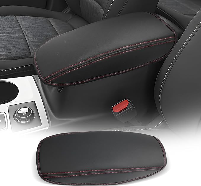 CDEFG for Ford Bronco Sport 2021-2025 Center Console Cover Armrest Box Cover for Bronco Sport 2021 2022 2023 2024 2025 Accessories Console Arm Rest Protector