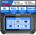 XTOOL IP500 for GM OBD2 Scanner, Bidirectional Scan Tool with Full Systems Diagnostic for Buick/Chevrolet/Cadillac/GMC, Code Reader with All Reset Services-Oil/ABS Bleed/Crank Relearn, Lifetime Update