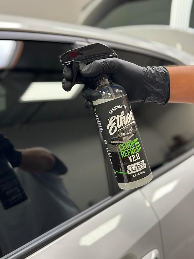 Ethos Ceramic Refresh - Ceramic Spray Sealant & Topper for Instant Gloss and 6+ Months of Protection Rejuvenates and Protects Coatings