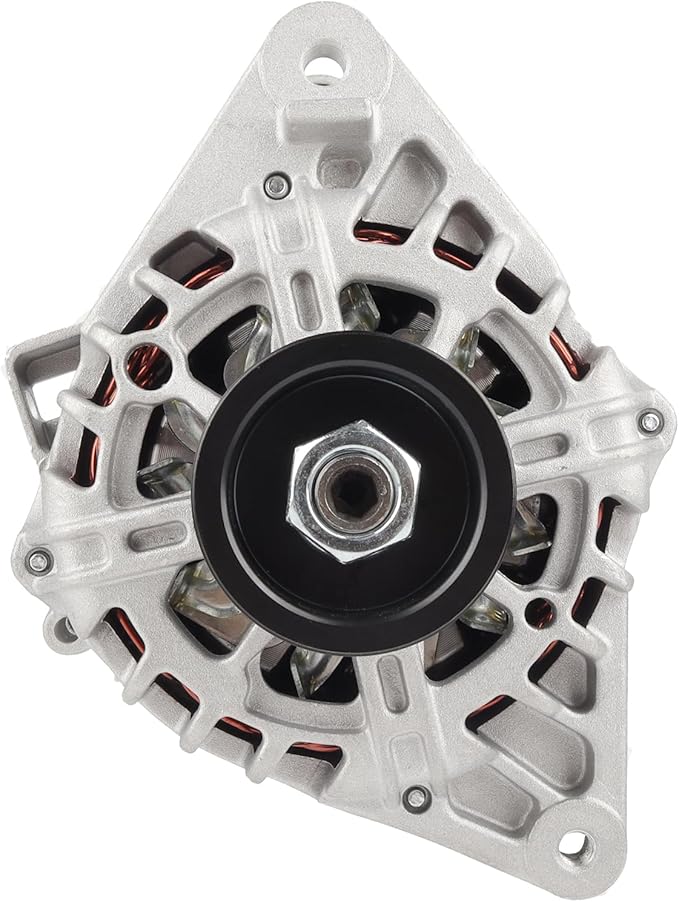 Ezexpreze 11311 New Alternator Replacement for 2007-2012 Hyundai Elantra 2.0L, 2010 2011 Kia Soul 2.0L, 2007-2009 Spectra 2.0L L4, 2655635, 600162, 3730023650, AVA0102, 40046020, 40046031