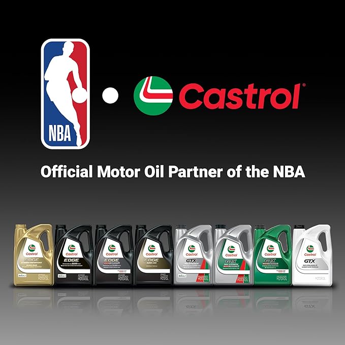 Castrol EDGE Euro 5W-30 A3/B4 European Advanced Full Synthetic Motor Oil, 5 Quarts, Pack of 3