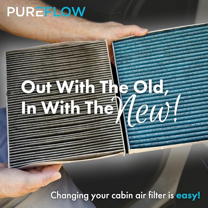 PG Cabin Air Filter PC6176X | Fits 2011-2023 Dodge Charger, 2011-2023 Chrysler 300, 2011-2023 Dodge Challenger
