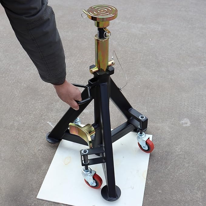 BESTOOL 16 Ton Heavy Duty Jack Stands – 35,000 lbs Capacity, Adjustable 26" to 40.9", for Trucks, SUVs, Tractors & Trailers