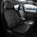 for Toyota Camry Seat Covers L LE XLE 2012 2013 2014 2015 2016 2017 - Custom Fit Car Seat Covers Full Set, Waterproof Breathable Luxury Leather Seat Covers for Cars, Black Not for Hybrid