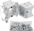 Fulton HDPB340101 Bolt On Folding Trailer Tongue Swing Away Hinge Kit for 3 Inch x 4 Inch Trailer Beams, 7,500 lbs. Capacity, Helps Reduce Trailer Length for Storage