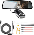 Radar Detector Rearview Mirror Rod Mounting Bracket and Radar Direct Power Cord Hardwired Kit and Fuse Tap(for Escort Max / Max2/ MAX360 Radar)