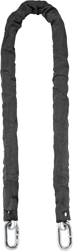 Heavy-Duty Chain Lock – 3.94ft Hardened Steel, 10mm Cut-Resistant Links, PVC Weatherproof Coating – Ultimate Anti-Theft Protection for Bikes, Motorcycles, Gates & Fences, High-Security Design