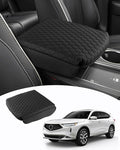 Shademax Custom Fit for Center Console Cover Acura MDX 2022 2023 2024 2025 2026 Accessories Armrest Cover Center Console Pad PU Leather Armrest Seat Box Cover Protector Anti-Scratch Black