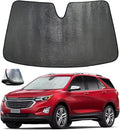 Windshield Sun Shade for Chevrolet Chevy Equinox 2018-2024 (Not for Equinox EV) - 5-Layer Bubble Foldable Front Window Shade Sun Visor Accessories - Blocks Heat & UV Rays
