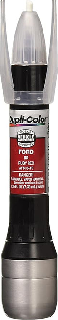 Dupli-Color EAFM04150 Scratch Fix All-In-1 Exact-Match Automotive Touch-Up Paint – Ford Ruby Red – 0.25 oz. Paint Pen