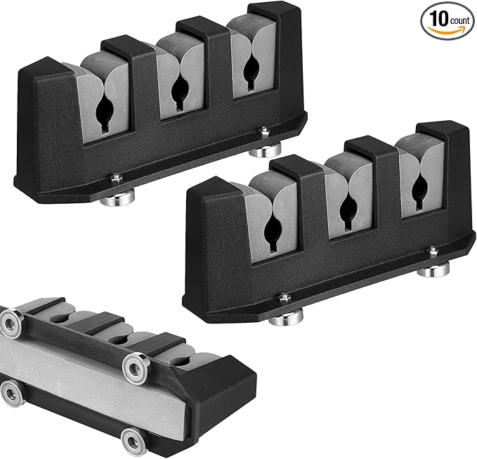 2 Pcs Magnetic Fishing Rod Holder for Car Fishing Pole Rack Vertical Rod Storage Holders for Truck Bed Boat Wall Garage Door