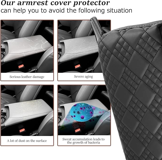 SKTU for 2025 BMW X3 Accessories Center Console Cover for 2025 BMW X3 Armrest Cover BMW X3 2025 Accessories 2025+ X3 (30 xDrive/M50 xDrive) Center Console Cushion