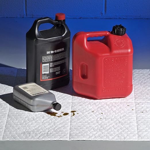 PIG Oil-Only Absorbent Mat Roll | Heavyweight | Absorbs 32.4 gal per roll | 150' L x 24" W | MAT424