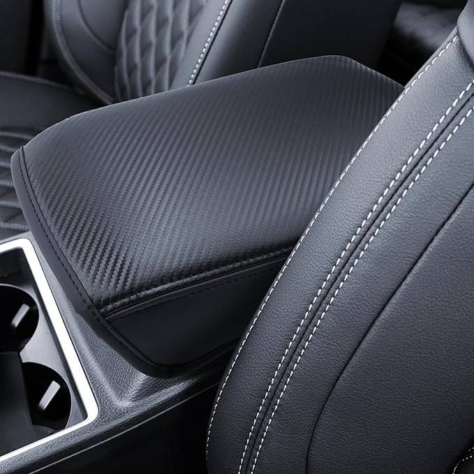 Armrest Cover for 2022-2025 Mitsubishi Outlander(SE/Black Edition/SEL) Accessories Center Console Middle Lid Pad Protector for Car Elbow Rest