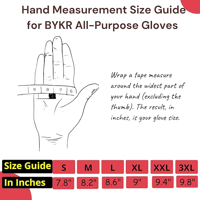 BYKR All-Weather Motorcycle Gloves for Men & Women – Protection for Dirt Bike, BMX, MX, and ATV Riding