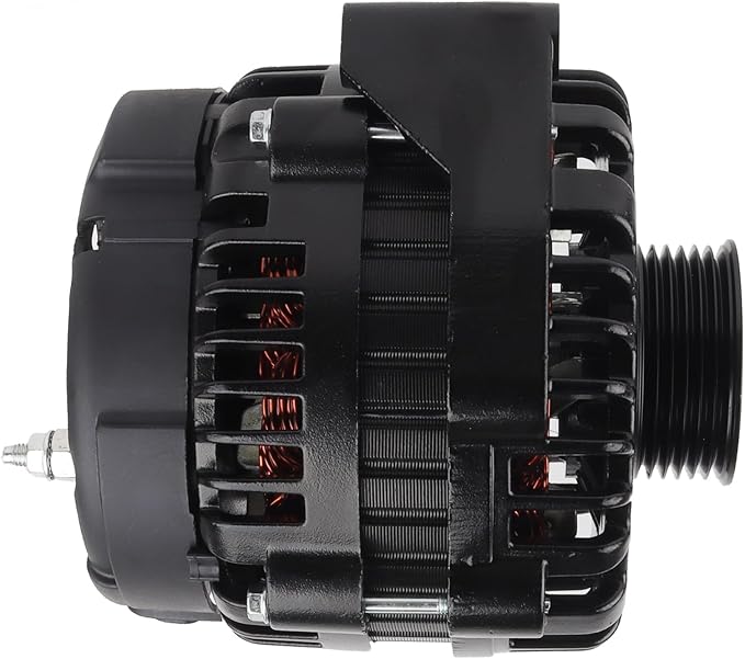 Ezexpreze Alternator Replacement for 99-07 Chevrolet Silverado 1500, 02-06 Avalanche, 99-07 GMC Sierra 1500,03-06 Envoy, 00-04 Yukon 4.3 5.3 6.0 8.1L, 02-04 Cadillac Escalade 160A 40012204