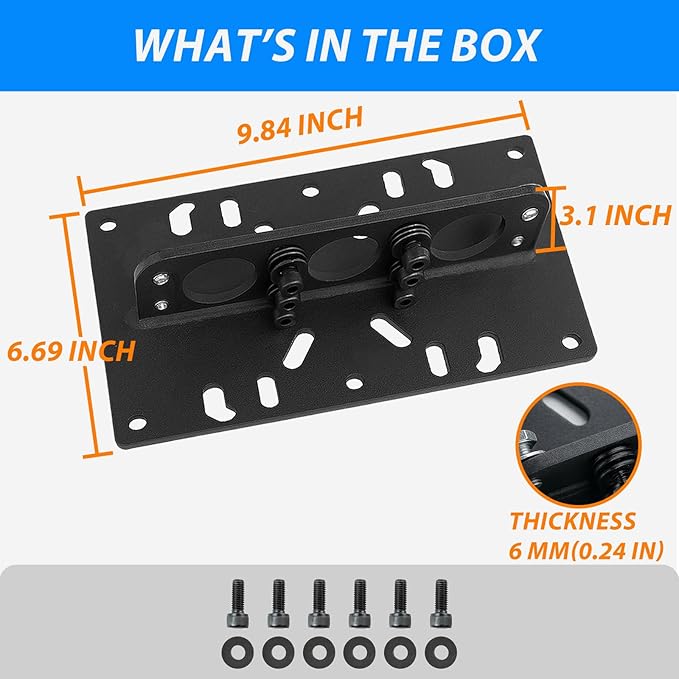 Engine Lift Plate Hoist Motor Engine Lift Bracket Carb Carburetor Hoist for Chevy LS Engine SBC BBC fit for Chevy Ford