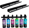 Maxshine Universal Detailing Spray Bottle Holder - Wall-Mounted Organizer for Mobile & Garage Detailing, Holds 6 Sprayers (16oz), Universal Lightweight Professional Accessory (2)