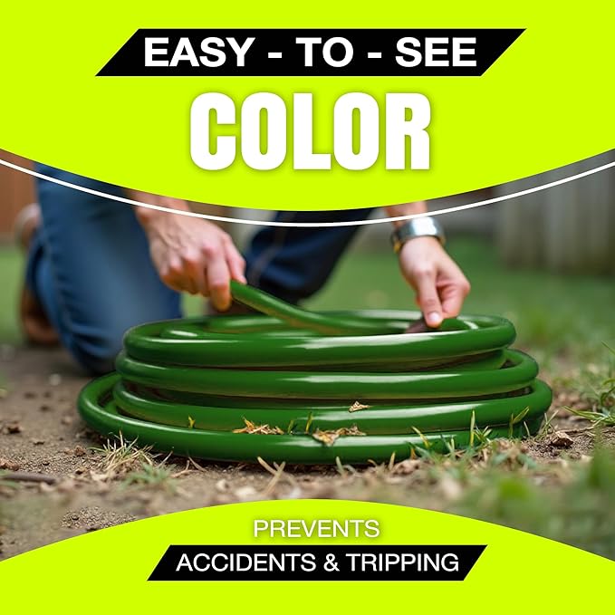 3ft Outdoor/Indoor Extension Cord 10/3 Gauge Ultra Heavy Duty 3 Prong SJTW, Waterproof, Flexible Cold-Resistant Long Power Cord,15A 125V 1875W, Green by LifeSupplyUSA