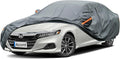 Premium Car Cover Custom Fit Honda Accord (1990-2025), 16 Layers Heavy Duty Car Cover Waterproof All Weather with Zipper Door for Sun Rain Snow Dust Uv Protection