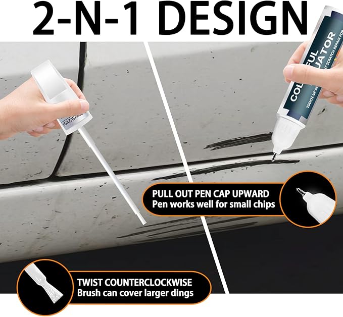 Cardinal Red(G7C/WA130X) Touch Up Paint for GMC, Car Paint Pen Scratch Repair Two-In-One Touch Up Paint, Premium Car Scratch Remover for Deep Scratches