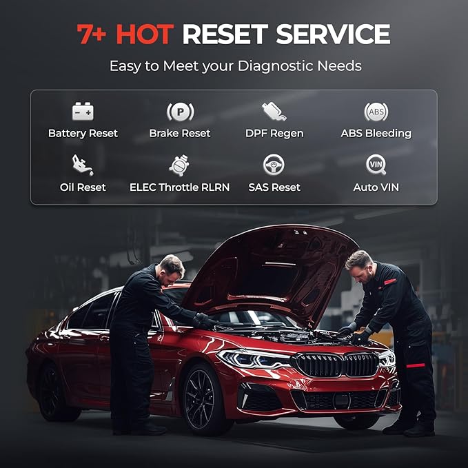 LAUNCH CRP123I V2.0 Elite OBD2 Scanner Diagnostic Tool, 2025 New Code Reader for Cars and Trucks, Engine ABS SRS Transmission Car Scanner, Lifetime Free Update, Oil/EPB/DPF/SAS/BMS Throttle Relearn