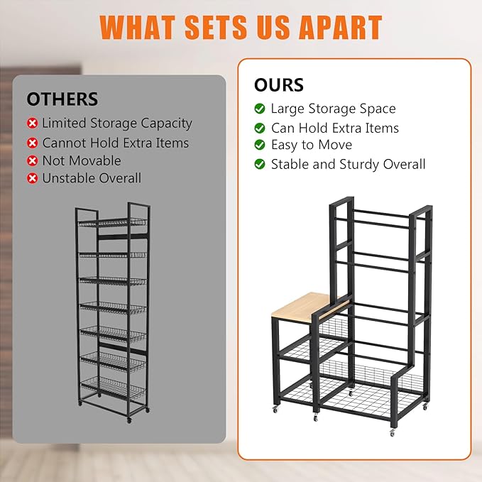 Disc Golf Storage Rack with Wheels – Heavy Duty Metal Disc Golf Rack for Discs, Backpacks & Accessories – Ideal for Garage, Home, or Store Display