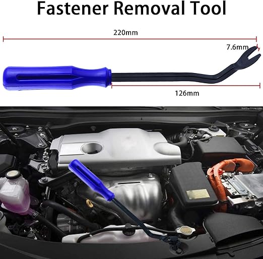 801pcs Car Push Retainer Clips with 24 Popular Push Pins for Auto Parts - Sizes - Blue Fastener Remover Tool for Toyota, GM, Ford, Honda, Acura, Chrysler