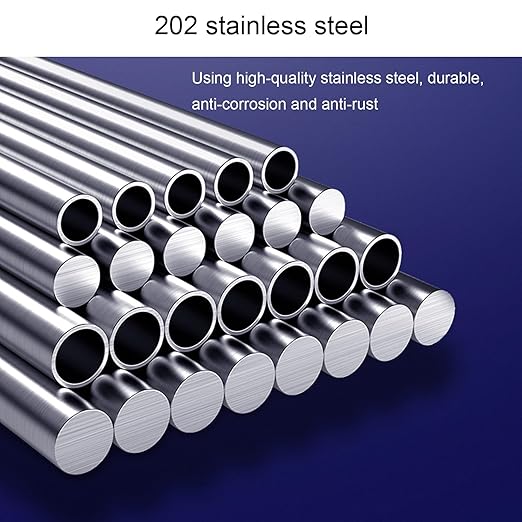 Safety Bollard, Steel Bollards, Removable Bollard, Driveways Stainless Steel Security Posts with 4 Anchor Bolts, for Parking Barrier, Road Safety(Size:600mm/24in)