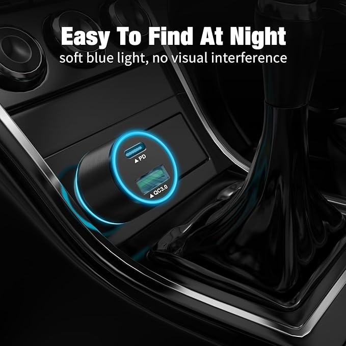 Cluvox 5 Pack USB C Car Charger, 38W Fast Charging for iPhone 16 Pro Max/Plus/16 SE/15/14/13, Samsung Galaxy S25 Ultra/S24/S23/A16/A15/A55, Google Pixel 9, 12V Type C Cigarette Lighter USB Charger