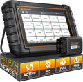 FOXWELL NT809BT Bidirectional Scan Tool, OBD2 Scanner Diagnostic Tool with 30 Maintenances, All System Code Reader for Cars and Trucks, Wireless Automotive Diagnostic Tools, FCA Support, 3-Year Update